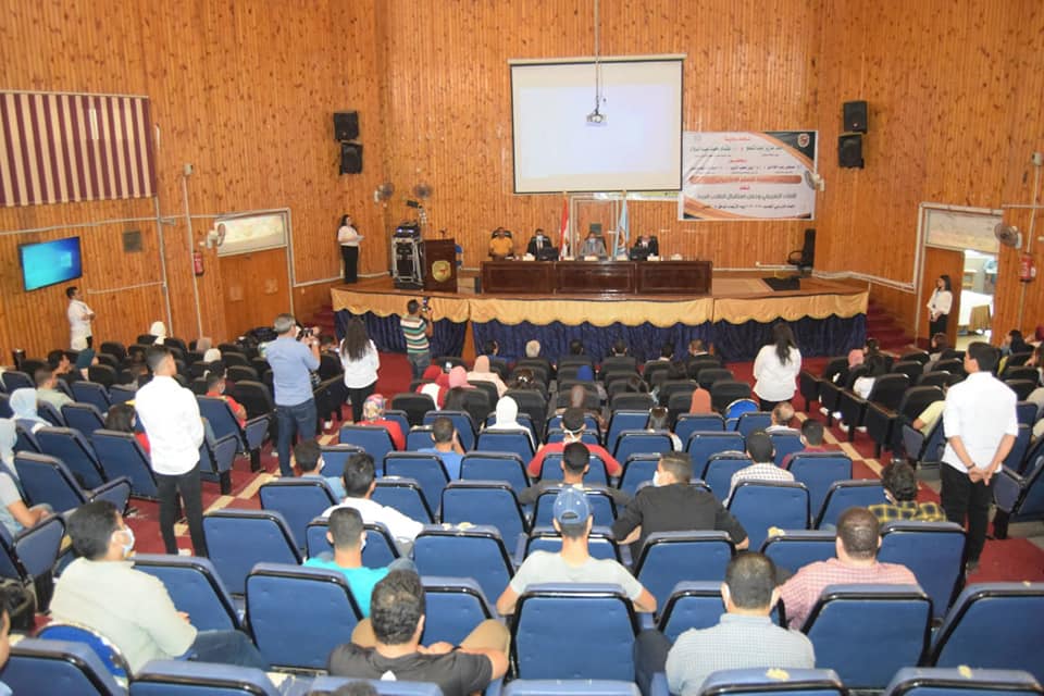 جامعة سوهاج نحتفل بطلابها الجدد الملتحقين بالجامعة المصرية للتعلم الإلكتروني الأهلية