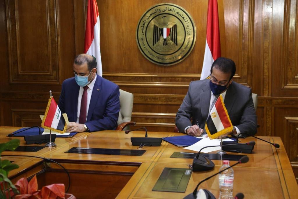 "التعليم العالي" توقع برنامج تنفيذي مع وزير التخطيط العراقي لـ2020/2022
