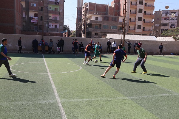 فريق جامعة الفيوم لكرة القدم يشارك في دورة المصالح الحكومية ٢٠٢١