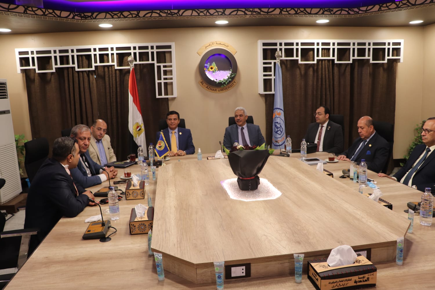  بروتوكول تعاون بين جامعة الأزهر وحماة الوطن دعما للمبادرات الرئاسية