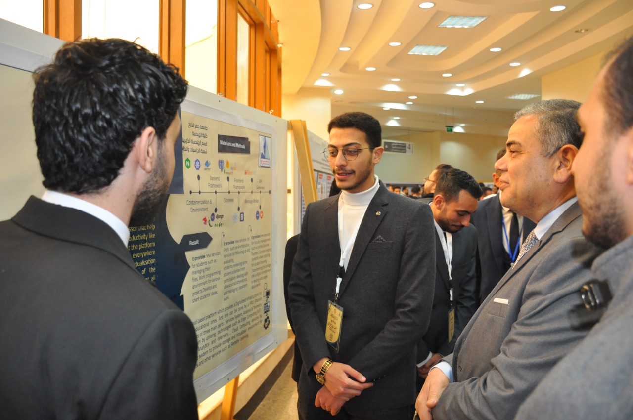 رئيس جامعة كفر الشيخ يفتتح المؤتمر العلمي الطلابي الأول
