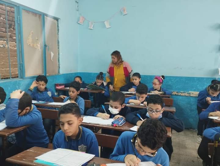 انطلاق امتحانات رابعة ابتدائي بالمدارس الحكومية والخاصة «صور»