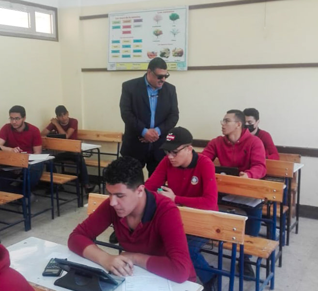تعليم بورسعيد: 100% من طلاب الثاني الثانوي امتحنوا تطبيقات الرياضيات والجغرافيا 