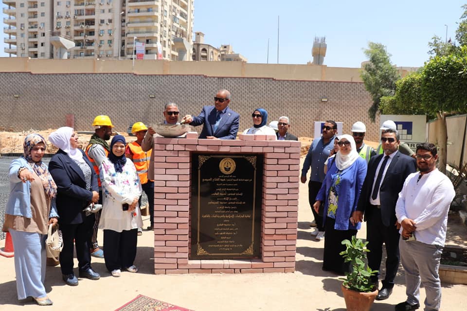 رئيس جامعة الأزهر يضع حجر الأساس للمبنى الجديد لكلية الدراسات الإسلامية والعربية