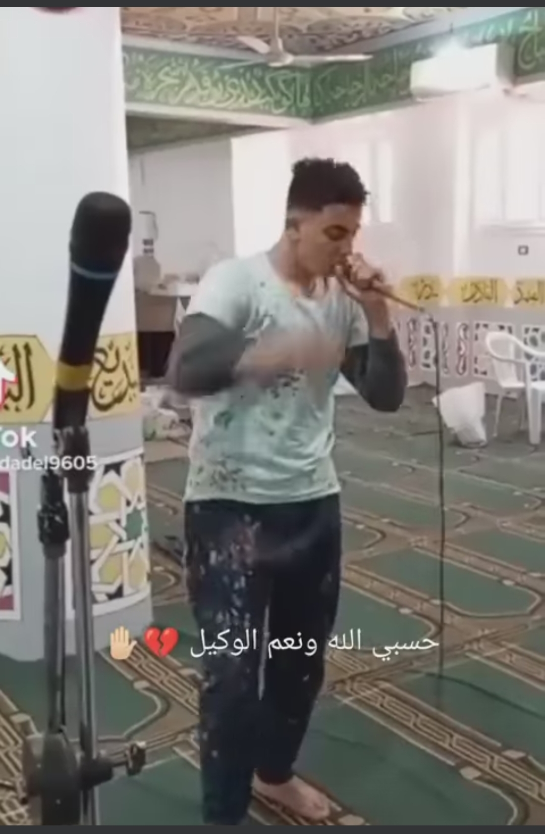 أول رد من الأوقاف علي فيديو لشاب يرقص على أغاني مهرجانات داخل المسجد