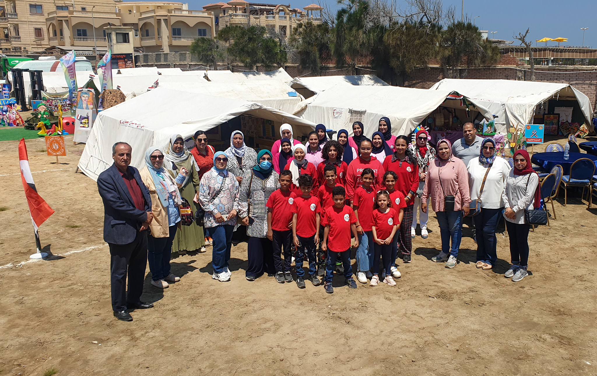 لمجابهة الأزمات والكوارث.. تعليم بورسعيد يشرك في مخيم الإيواء العاجل