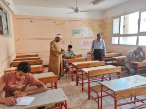 رئيس الشرقية الأزهرية يتابع امتحانات الدور الثاني للثانوية الأزهرية 2022