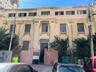 اخلاء فوري لمدرسة بالإسكندرية بعد انهيار أجزاء منها