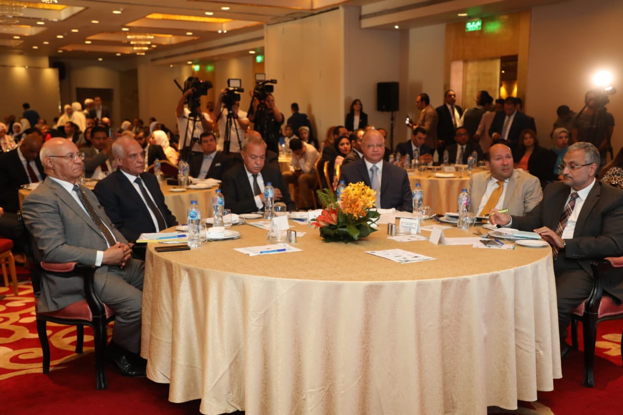 مؤتمر إعلان المشروعات الفائزة في القاهرة بالمبادرة الوطنية للمشروعات الخضراء الذكية
