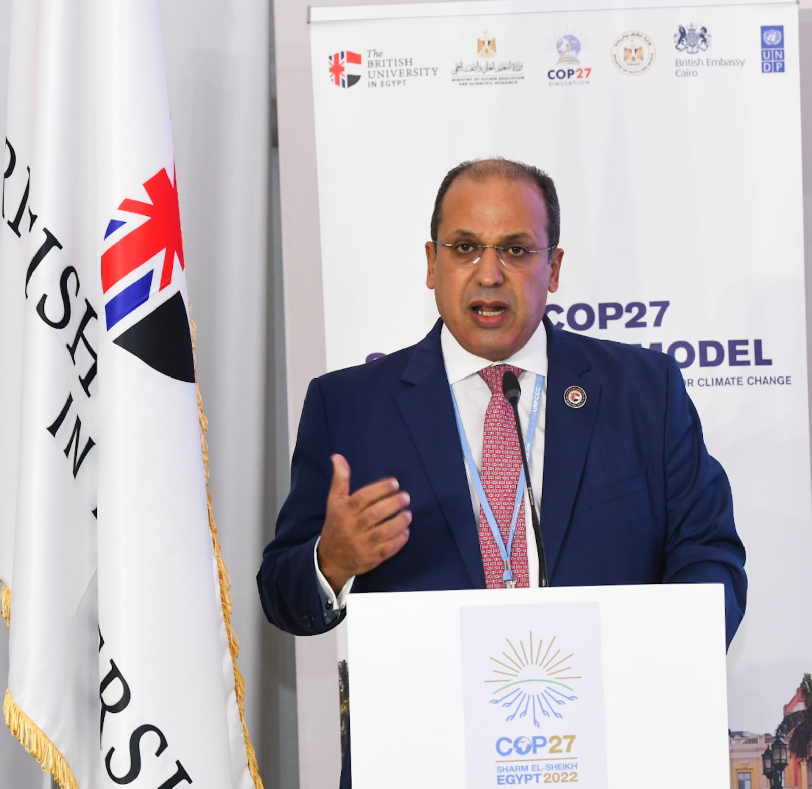 الجامعة البريطانية في مصر تشارك في مؤتمر قمة المناخ COP 27 وتعلن 5 توصيات هامة