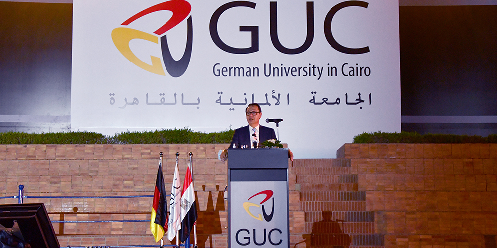 الدكتور أشرف منصور رئيس مجلس أمناء الجامعة الألمانية في القاهرة