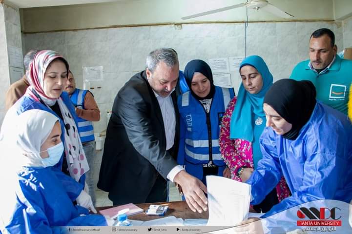 القافلة الطبية لجامعة طنطا 